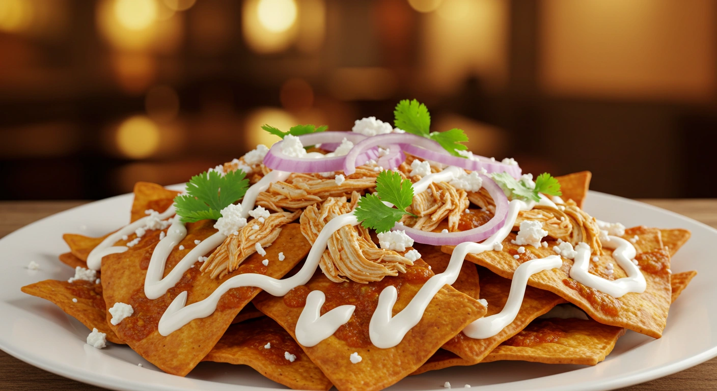 Mexican Chilaquiles 🇲🇽 - secondary view
